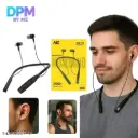 DPM BY MZ Wireless Neckband Earphone with HD Bass, Magnetic Earbuds, Bluetooth 5.1 & Long Battery Backup