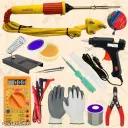 Aldeco 14in1 Combo Electronic Glue Gun with 25W Soldering Iron Kit with Solder