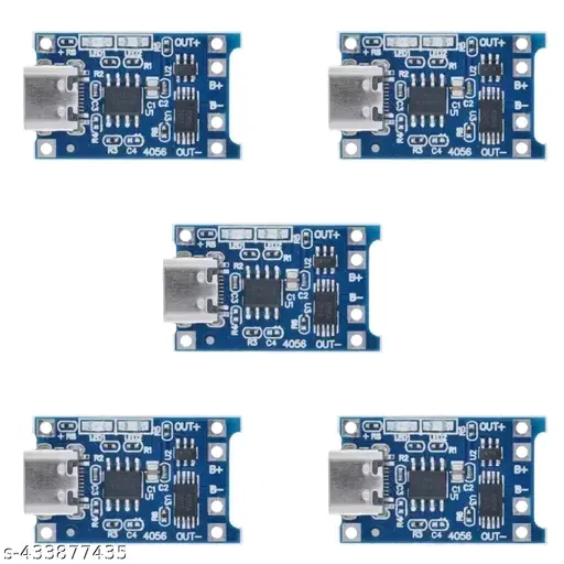 TP4056 C-Type 18650

Lithium-ion Battery Charging

Module with Inbuilt BMS and Indicator (Pack of 5 Pcs)