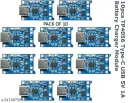 TP4056 C-Type 18650

Lithium-ion Battery Charging

Module with Inbuilt BMS and Indicator (Pack of 10 Pcs)