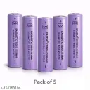 ICR18650 3.7V 2000mAh

Lithium Ion Battery (Pack of 5) | Rechargeable 18650 Cell | High Backup Battery for Torch, Emergency Light & DIY Projects