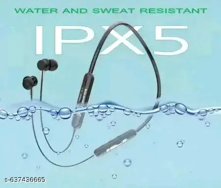 Transparent desine High Quality Sound 3 Days Battery Backup Bluetooth Neckband Wireless Headphone