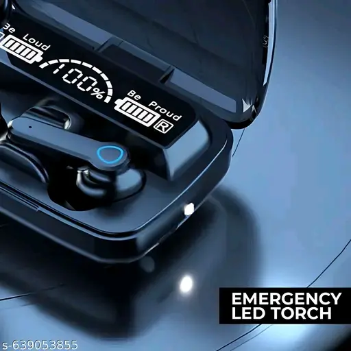 M19 TWS Bluetooth Earbuds Touch Control Wireless Bluetooth Black