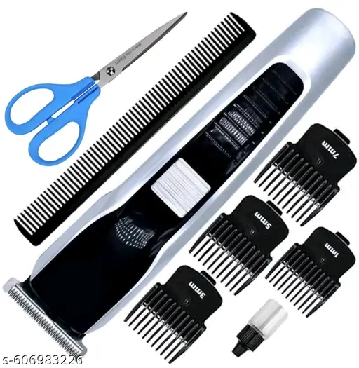 Combo of 3 Hair Accessories Original Rechargeable Cordless Premium Quality Hair Runtime 120 min Trimmer for Men
