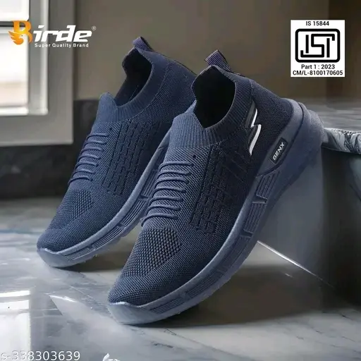 Birde ZenG Flyknit Men Sport Memory Foam Comfortable Soft Lightweght Regular Wear Walking Shoes