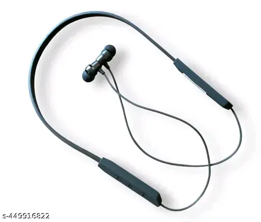 Bluetooth neckband In Ear Neckband Earphone with Mic (Black)