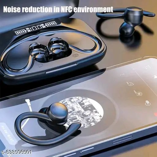 Seashot Premium Series M88 with ENC HD+ Calling, Deep Bass, Low Latency Gaming Mode 5.2 Bluetooth