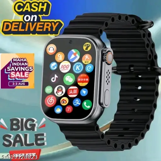 Smart T800 Ultra Smart Watch 1.99" Series 8 HD Display -Campatible for IOS & Android -Bluetooth Call, Fitness Tracker,