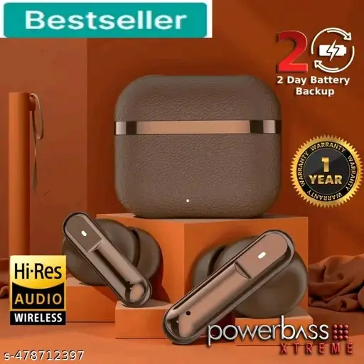 Leaf Earbud 12 hours playtime bluetooth wireless headphones earphone bluetooth headset