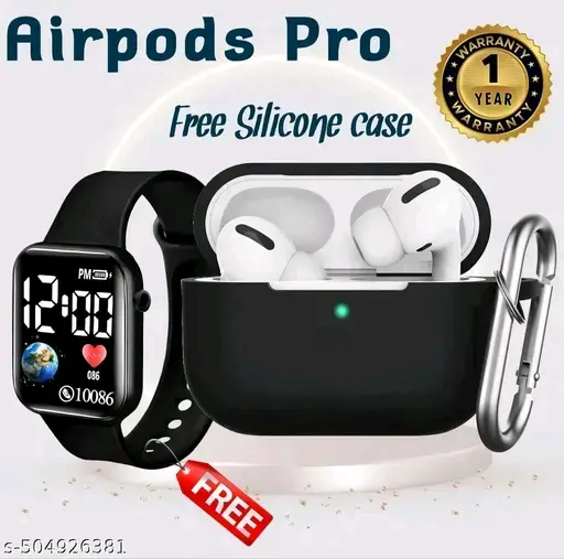 Wireless TWS Bluetooth Earbuds with Mic | Deep Bass | Gaming &